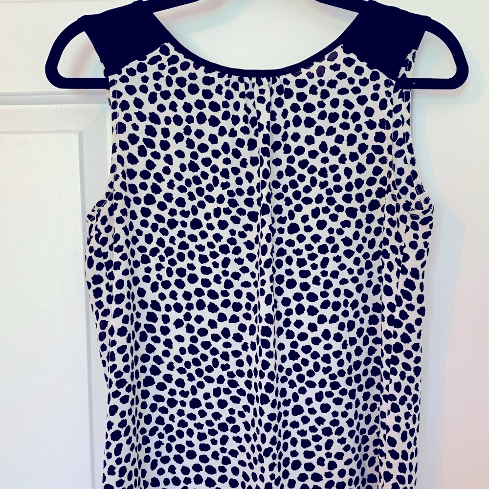 Back & White Animal Print Express Tank Tank - XS